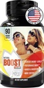 Jadee Natural Male Enhancing Supplement - Aumente 2" em 60 dias Alargamento e Pílulas de realce masculino, Promova o tamanho, força, energia, resistência, último maior suporte Erect, Testosterona Booster para homens