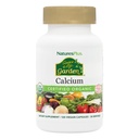 NaturezasPlus Fonte de Vida Jardim Certified cálcio orgânico com AlgaeCal - 1000 mg, 120 Cápsulas Vegan - Vegetan-Based Bone Health Supplement - Vegetarian, Gluten-Free - 30 Servings