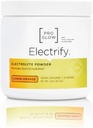 Eletrolítico de laranja-limão em pó de substituição com Stevia para hidratação - ProGlow Electrificar (30 Servões)