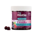 Produtos de pureza MyBiotin ProClinical Gummies - Cabeludo mais grosso a partir de 3 semanas e lutas rugas - MB40X Biotin Matrix w/Astaxantina - 40X Mais Solúvel vs Biotin Comum 30 Mastigas de chiclete de cereja