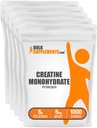 BulkSuplements.com Creatina Mono-hidrato Pó - Creatina Suplemento, Creatina Micronizada, Creatina Pó - Sem sabor e sem glúten, 5g (5000mg) por serviço, 5kg (11 lbs) (Pacote de 5)