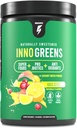 InnoForpps Inno Greens □ 28+ Verdes orgânicos & Superalimentos □ Prebióticos avançados + Probióticos □ Super Antioxidante + Hidratação □ espirulina, chlorela, Ashwagandha - 30 Servings (Goji Citrus)