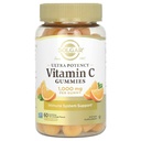 Solgar pastilhas de vitamina C para adultos 1.000mg Ultra potência vitamina C Imune Sistema Suporte para mulheres e homens - Saboroso sabor de laranja Tart, Vegan & Gummy sem glúten, 2 meses de fornecimento, 60 Servings, 2g de açúcar