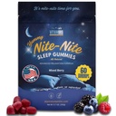Dr. Price Pastilhas de dormir para adultos – 3mg Melatonina, L-Theanina, GABA & mistura de ervas – sabor de Berry misto, ajuda ao sono sem glúten – 60 Contagem