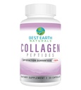 Melhor Terra Naturals Colágeno Hidrolisado Tipo I & III - Colágeno Peptídeos Suplemento para Mulheres e Homens para apoiar o cabelo, pele, unhas, e articulações 30 dias de fornecimento (30 cápsulas)