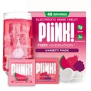 Plink! Comprimidos de Eletrolíticos Fizzy para Hidratação Diária - Comprimidos de Eletrolíticos 48ct + Sódio, Potássio, Magnésio, Baixo Calórico, Eletrolitos de Keto de Baixo Açúcar Eletrolíticos em Pó Pacotes de Hidratação Aroma de Água