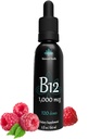 B12 1.000 mcg, 2 onças 120 Servings, Raspberry Flavor, Metilcobalamina Drops Sublingual