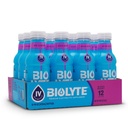 BIOLYTE Electrolyte Drink - Drink Drink médico-formulated Hydration, Electrolytes Água, Quimioterapia deve ter para mulheres e homens, Reidratação IV Líquido em uma garrafa mista Berry, 16 Fl Oz (12 Pack)