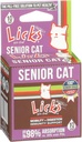 Licks Pill-Free Senior Cat - Apoio Conjunto e Suplemento Digestion para gatos idosos - Imunidade Vitaminas e Suplementos de Saúde do Coração para gatos mais velhos - Gel Packets - 10 Use