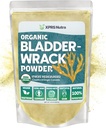 XPRS Nutra Organic Bladderwrack Pó (Fucus Vesiculosus) - Premium Bladderwrack Organic Pó para a pele brilhante - Vegan Friendly Bladderwrack Herb Iodine Supplement (16 Ounce)