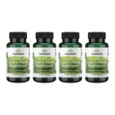 Swanson Full Spectrum Mane Mushroom - Suplemento de saúde cerebral para apoiar a memória, foco e clareza* - Pode também ajudar Imune, coração e saúde digestiva - Gluten-Free & Non-GMO - 60 cápsulas (4 Pack)