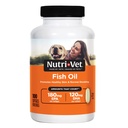 Nutri-Vet suplemento de óleo de peixe para cães, Omega 3, óleo de peixe para cães, suprimentos de animais de estimação, vitaminas e suplementos de animais de estimação, EPA DHA Fórmula, Vitaminas de filhotes, Controle de Shed, novos Essenciais de filhotes, 100 contagem