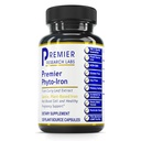 Premier Research Labs Phyto-Iron - Ferro baseado em plantas para homens e mulheres para apoio ao sangue, Curry Leaves Suplemento, Suplementos de ferro, Ferro não Heme, 18mg Ferro por serviço - 120 Cápsulas vegetarianas