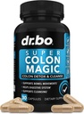 Colon Cleanser Detox para Flush Peso - 15 dias Colon Cleanse pílulas e probiótico - Laxante natural rápido, alívio da constipação, Bowel Suplementos de Movimento para Estômago intestinal Bloating Gut Suporte