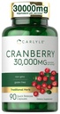Carlyle Cranberry Supplement 30.000mg 90 Cápsulas Não-GMO e Gluten Free Formula