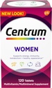 Multivitamina Centrum para Mulheres, Multivitamina/Suplemento Multitimineral com Ferro, Vitamina D3, B Vitaminas e Vitaminas Antioxidantes C e E, Sem Glúten, Ingredientes Não-GMO - 120 Contagem