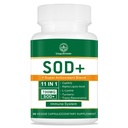 700MG Sod Superóxido Dismutase Supplement - Suplemento Antioxidante de Alta Potência para Saúde Celular - 60 Cápsulas