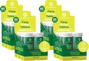 Incrivel grama Fizzy Verde Tablets Superfood limão cal: Verde Superfood Água saborosa Tablet com antioxidantes e Alkalizing Verdes, 60 Contagem (Pacote Maio Vary) (Pacote de 4)