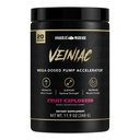 Ativador de bomba do músculo da guerra anabólica Suplemento estimulante pré-treino gratuito com L-citrulina, betaína anidra, & adicionado AGMassTM, aumenta óxido nítrico *, Fruit Punch 20 Servings