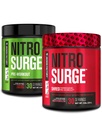 Fábrica Jacked Nitrosurge Pré-treino em Limeada de Cereja e Melancia Nitrosurge Shred Pré-treino termogênico para homens e mulheres
