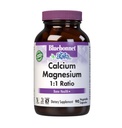 BlueBonnet Cálcio Magnésio 1: 1 Ratio Cápsulas Vegetarianas, 90 Contagem