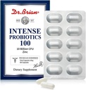Dr. Brian Probióticos 10 bilhões de ufc Probióticos para Mulheres Homens Adultos Resgate Obstipação Sistema de Imunidade Digestiva Saúde
