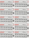 Comprimidos de iodeto de potássio, 130 mg (14 comprimidos cada) - 10 embalagens