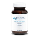 Cápsulas de Manutenção Metabólica CoQ10 - 200mg Coenzima Q10 com Vitamina C - Antioxidante, Imune, Energia + Suporte Cardiovascular (60 Cápsulas)