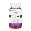 Eye Health Support Gummy - Vitamina A + C + E + Lutein - Sem glúten, Vegan Friendly Supplement - 60 Contagem