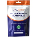 Vitamatic Lactobacillus Plantarum Probiótico Pó - Apoio à Saúde Digestiva - 100 Gram (3,5 OZ) - 100 Servings