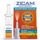 Zicam Cold Remedy No-Drip Nasal Spray com Refrigeração Menthol & Eucalyptus, Homeopático, Livre de Zinco, Medicina Pré-Fria, Encurta Duração do Frio, 0,5 Onça