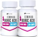 Supositórios de ácido bórico feminino de saída saudável Cada Supositórios vaginais de 600mg 100% puros de substituição nos EUA