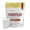Elementos essenciais Ervilha proteína em pó - Muito Vanilla - Low-carb planta-based Vegan mistura - Keto-Friendly e sem glúten - 20 Servings, 18 oz