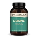 Dr. Mercola L-Lysine, 90 Cápsulas 1500 mg L-Lysine, Não-GMO, Sem glúten, Sem soja