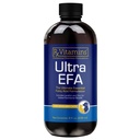 Rx Vitaminas Ultra EFA Omega 3 óleo de peixe para cães e gatos - Promove coração, cérebro e saúde conjunta com vitamina E, biotina e zinco - óleo de peixe líquido para alívio do coceira, pastoreio de cão, revestimento de saúde - 8 onças