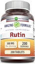 Fórmulas surpreendentes Rutin 500mg 200 Comprimidos Suplemento