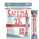 CAFEINA 2X - 200mg Embalagens de cafeína e eletrolite infundidas em pó (18 contagem)