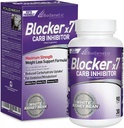 BioGenetic Labs Carb Blocker X7 - White Kidney Bean Cheat Pill - Keto-Friendly - Carb Blocker Pills para mulheres e homens - Apetite Supressor para manter o seu peso corporal ideal (90 Cápsulas)