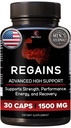 HGH Suplementos para homens e mulheres - Regains Starter Pack, Natural Anabolic Muscle Growth Building GH & Human Growth Hormone for Men, Muscle Builder for Men, Muscle Recovery Supplement, 30 Protein Pills