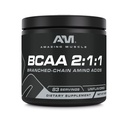 Incrível músculo BCAA Amino Supplement ; 2:1:1 Ramnched Chain Amino Acid Ratio ; Sem sabor ; Peso Líquido 500 Grams (1.1 Lb ) ; Não-GMO ; Sem glúten ; Made in USA