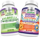 SAÚDE FRESCA Clorela e suporte imunológico Multivitamínico - pacote