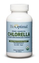 Comprimidos de chlorela orgânica BioOptimal - orgânicos, não-GMO, sem aditivos ou enchimentos - 500mg Suplemento dietético de qualidade Premium com vitaminas, minerais e antioxidantes (120 comprimidos)