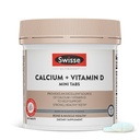 Suiça Cálcio com Vitamina D3 e Citrato 830mg Suplemento para Mulheres e Homens Suporte de Força Óssea