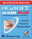 OCUSOFT Lid Scrub PLUS 35 - Limpador de pálpebras pré-hidratado de folhas para condições moderadas a graves - Hidratante para alívio máximo - 35 Contagem