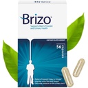 Brizo Prostate suplementos de saúde para homens - Cápsulas de ervas para saúde urinária masculina - Reduzir a micção frequente - 1 mês de fornecimento