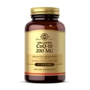 Solgar Megasorb CoQ-10 200 mg, 60 Softgels - Suporta função do coração e do cérebro - Coenzima Q10 Suplemento - Absorção melhorada - Sem glúten, Dairy Free - 60 Servings