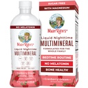 MaryRuth Orgânicos Líquidos Durante a noite Multimineral     , Sem Melatonina , Rotina de hora de dormir , Magnésio Citrato , Cálcio , Zinco , Vitamina D3 , Disponível em 4 sabores , Vegan