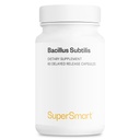 Supersmart - Bacillus Subtilis 3 bilhões de UFC por dia (Alta potência) - Suplemento Probiótico de Esporos (Spore Probiotic Supplement)