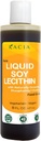 Kacia Puro de Soja Lecitina Líquido (Lecitina Vegan 8 oz) Emulsificante e estabilizador de qualidade de alimentos naturais para produtos e chocolates cozidos (Lecitina de Soja Hidratar na pele & cosméticos de cabelo Criações