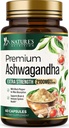 Suplementos Ashwagandha - 2100mg Cápsula Ashwagandha para Mulheres e Homens, Apoio Antioxidante Natural, Extrato de Raiz de Ashwa, Apoio Calmo Força Extra com Pimenta Negra, Vegan & Gluten Grátis - 60 Cápsulas